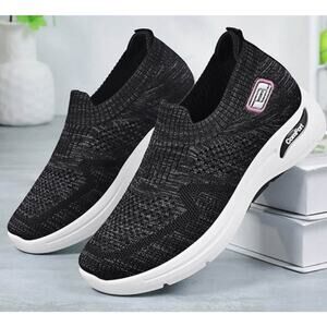 NEW Cathalem Running Shoes Women Sz 11 (42) Charcoal Black Walking Shoe Non Slip